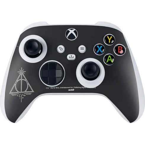 Wizarding Worlds Harry Potter Deathly Hallows Symbol Xbox Series S Controller Skin